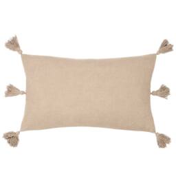 Yard Folis Geometric Cushion in Stone - Size: 30 cm x 50 cm - thumbnail 2