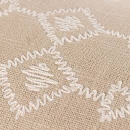 Yard Folis Geometric Cushion in Stone - Size: 30 cm x 50 cm - thumbnail 4