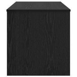 Berkfield Home Modern Coffee Table Black oak 102 x 50 x 52.5 cm Engineered wood - thumbnail 7