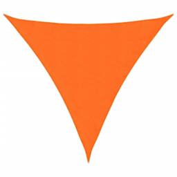 Berkfield Home Sunshade Sail Oxford Fabric Triangular 6x6x6 m Orange - thumbnail 2