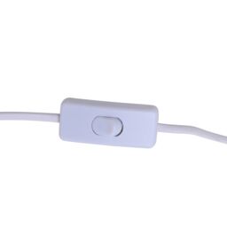 Hestia White Ceramic Table Lamp - thumbnail 6