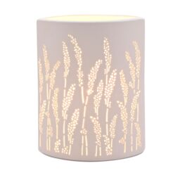 Hestia White Ceramic Table Lamp - thumbnail 2