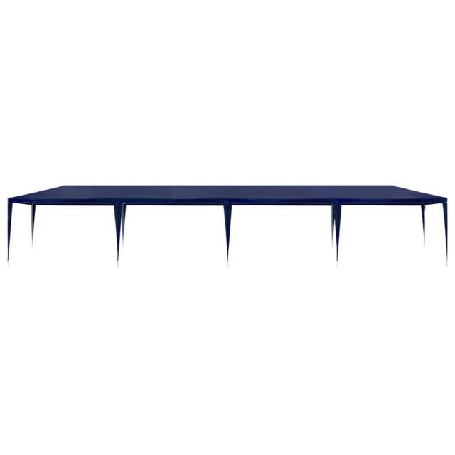 Berkfield Home Party Tent 3x12 m PE Blue - image 1
