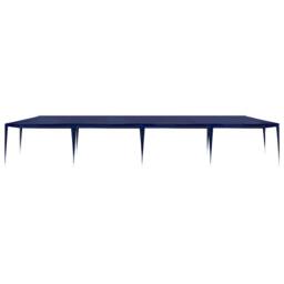 Berkfield Home Party Tent 3x12 m PE Blue - thumbnail 1