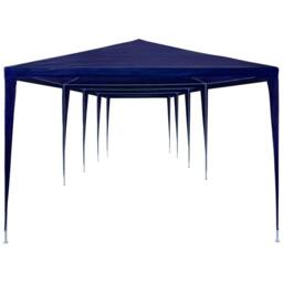 Berkfield Home Party Tent 3x12 m PE Blue - thumbnail 3