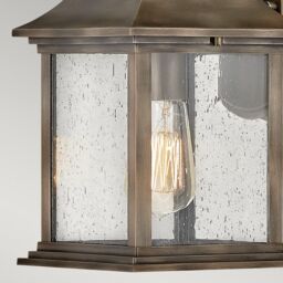 Netlighting Hinkley Grant Outdoor Wall Lantern Burnished Bronze IP44 in Brown - thumbnail 3