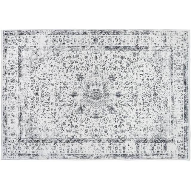 tectake Washable Rug Aliya 240 X 340 Cm - Grey - Size: 240 cm x 340 cm - image 1