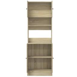 Berkfield Home Kitchen Cabinet Sonoma Oak 60x50x180 cm Engineered Wood in Tan - Size: 60 x 50 x 180 cm - thumbnail 8