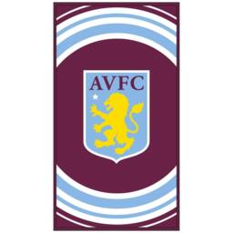 Aston Villa FC Pulse Bath Towel in Maroon - thumbnail 1