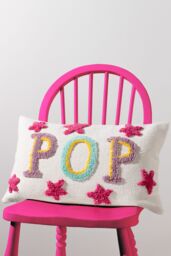 Heya Home Pop Tufted 100% Cotton Canvas Cushion - Size: 30 cm x 50 cm - thumbnail 5