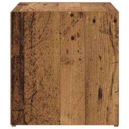 Berkfield Home TV Cabinets - 4 pcs Old Wood - 37 x 35 x 37 cm - Engineered Wood in Brown - thumbnail 7