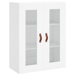 Berkfield Home Wall Mounted Cabinet White 69.5x34x90 cm - thumbnail 3