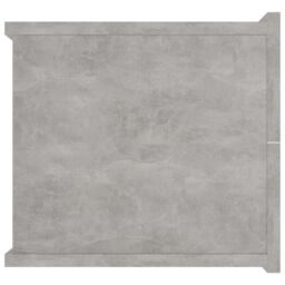 Berkfield Home Bedside Cabinets 2 pcs Concrete Grey 40x30x30 cm Engineered Wood - Size: 40 x 30 x 30 cm - thumbnail 6