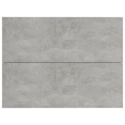 Berkfield Home Bedside Cabinets 2 pcs Concrete Grey 40x30x30 cm Engineered Wood - Size: 40 x 30 x 30 cm - thumbnail 5