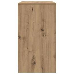 Berkfield Home Sideboard with Door Artisan oak 70 x 41 x 75 cm Engineered wood in Brown - thumbnail 7