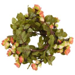 Berkfield Home Realistic Christmas Flower Garlands 6 pcs Sunset Red 215 cm - thumbnail 3