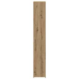Berkfield Home Highboard Artisan Oak 30x42.5x185 cm Engineered Wood in Brown - thumbnail 6