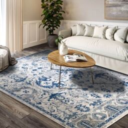 THE RUGS Villeroy & Boch 1869 Persian Vintage Rug - Soft Short Pile in Cream - Size: 160 cm x 235 cm - thumbnail 6