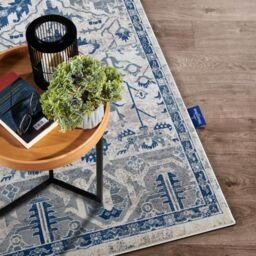 THE RUGS Villeroy & Boch 1869 Persian Vintage Rug - Soft Short Pile in Cream - Size: 160 cm x 235 cm - thumbnail 5