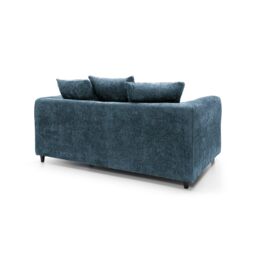 Abakus Direct Harriet Crushed Chenille 2 Seater Sofa in Dark Blue - thumbnail 3