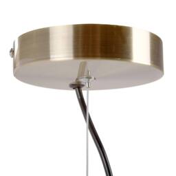 Wyld and Coco Brass 7-Light Industrial Pendant Lamp in Bronze - thumbnail 8