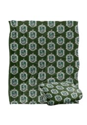 Harry Potter Slytherin Crest 2 Officially Licensed Silky Touch Super Soft Throw Blanket 152x127 cm in White - thumbnail 2