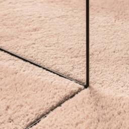 Berkfield Home Rug HUARTE Short Pile Soft & Washable Blush 160x160 cm in Pink - Size: Medium - thumbnail 8