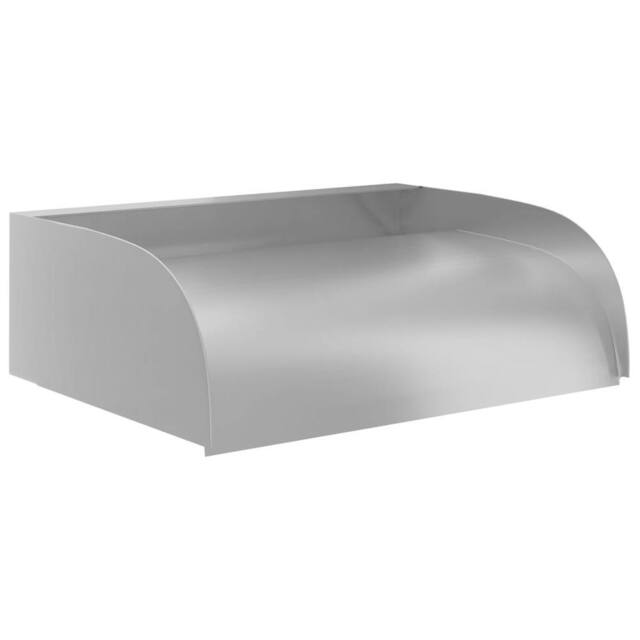 Berkfield Home Waterfall 45x34x14 cm Stainless Steel 304 in Silver - Size: 45 x 34 x 14 cm - image 1