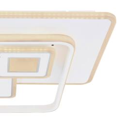 Netlighting Roderick 50x50cm Semi Ceiling Light White LED Dimmable 2700-6000K - Size: 50x50 cm - thumbnail 5