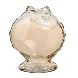 Glass Fish Vase - Round Shape