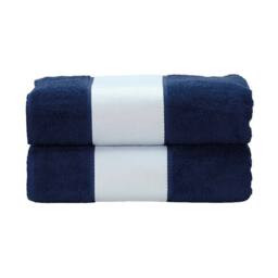 ARTG Subli-Me Bath Towel in Navy - thumbnail 1