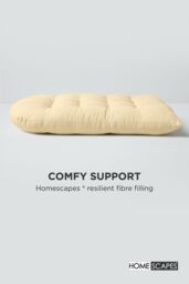 Homescapes Luxury Egg Chair Cushion, Hanging Basket Swing Chair Cushion in Cream - thumbnail 5