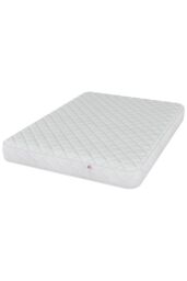 Aspire UK Made Value Bonnell Sprung Mattress in White - Size: Small Double - thumbnail 4