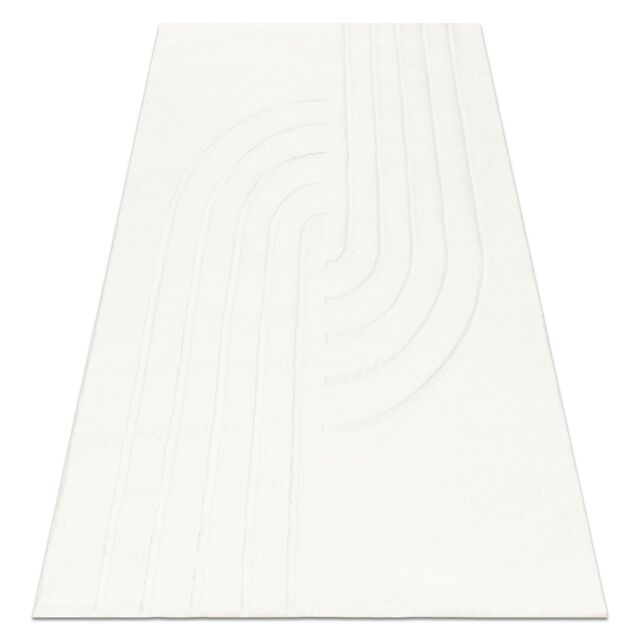 RugsX Curvy 11 Rug in White - Size: 200 cm x 290 cm - image 1