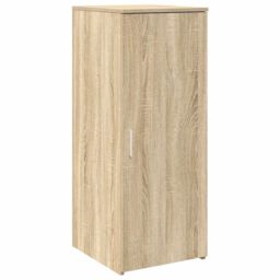 Berkfield Home Reception Desk Sonoma Oak 180x50x103.5 cm Engineered Wood in Brown - thumbnail 9