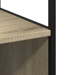 Berkfield Home Comfortable Bathroom Cabinet Sonoma Oak 35x37.5x166 cm Engineered Wood in Light Brown - thumbnail 9