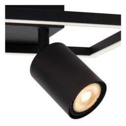 Netlighting Arianne Flush ceiling light LED 2xGU10 Black - thumbnail 4