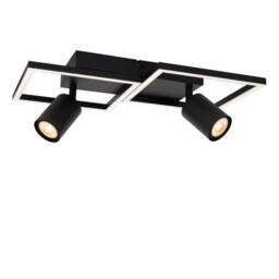 Netlighting Arianne Flush ceiling light LED 2xGU10 Black - thumbnail 3