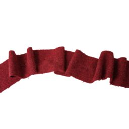 Melody Maison Large Dark Red Wool Table Runner - 140cm (1.4m / 55.1')