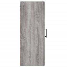 Berkfield Home Wall Mounted Cabinet Grey Sonoma 34.5x34x90 cm - thumbnail 8