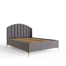 GFW Pettine End Lift Ottoman Storage Bed in Grey - Size: King - thumbnail 4