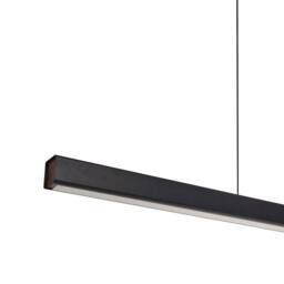 Wyld and Coco Industrial Pendant Lamp Black Aluminium with Remote Control LED - thumbnail 6