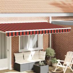 Berkfield Home Awning Valance for 4 m Frame Multicolour 3.8x0.2 m - thumbnail 2