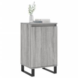 Berkfield Home Sideboard Grey Sonoma 40x35x70 cm Engineered Wood - Size: 40 x 35 x 70 cm - thumbnail 3
