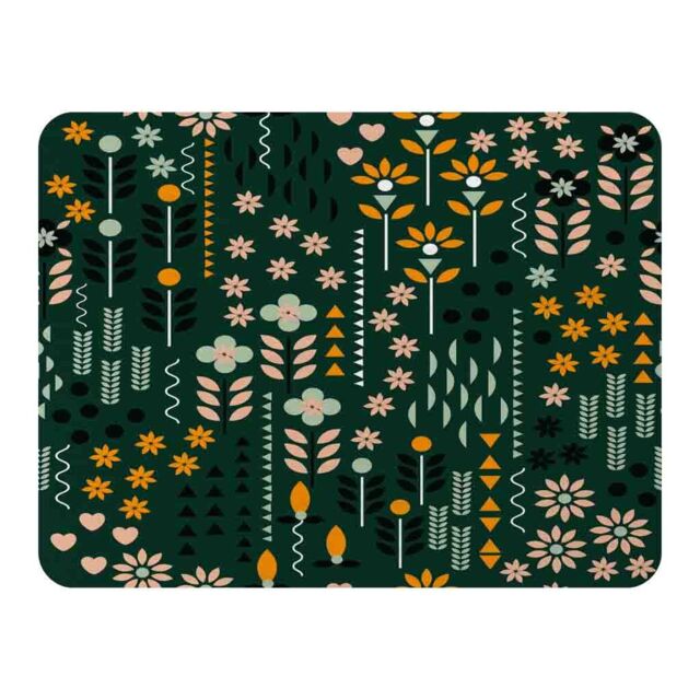 Benjamin Tate Design Selection Of Flowers Print Blanket in Natural - Size: 120 cm x 150 cm - image 1