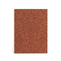 "Artery8 Acorns & Oak Leaves Pattern Canvas Wall Art Print W. Morris in Brown - Size: W18"" x H24""" - thumbnail 1