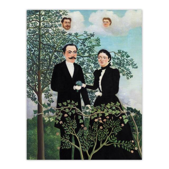 "Artery8 Past & Present Philosophical Thought Rousseau Wall Art Print Poster - Size: W12"" x H16""" - image 1