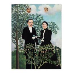 "Artery8 Past & Present Philosophical Thought Rousseau Wall Art Print Poster - Size: W12"" x H16""" - thumbnail 1