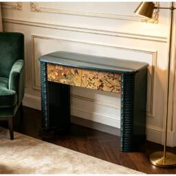 7seas VERDURE Handmade 2-Drawer Dressing Table - Deep Teal - thumbnail 4