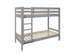 Noomi Nora Solid Wood Bunk Bed in Grey - Size: EU Single - thumbnail 7